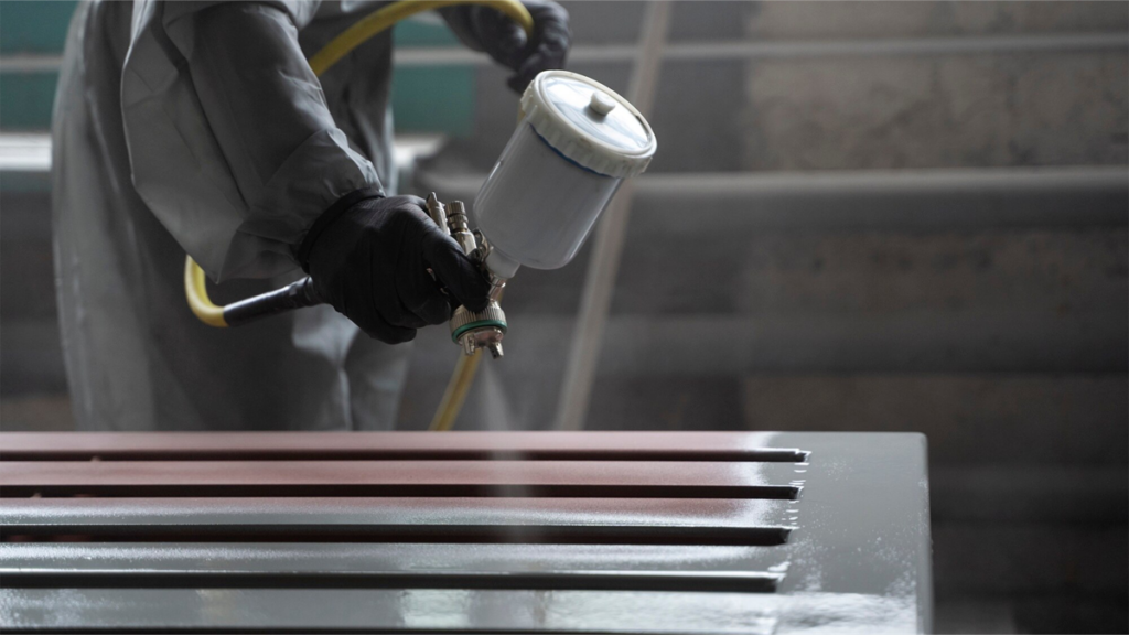 nakłądanie powłoki antykorozyjnej